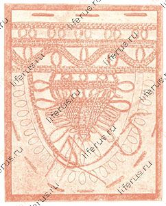 Исполнение зубца кружева рис. 858